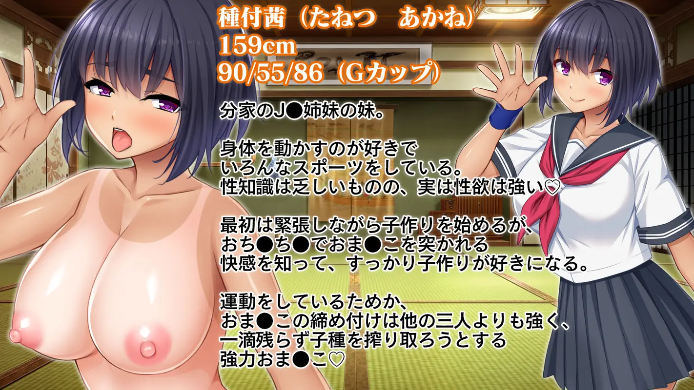 種付家の一族〜過疎村の淫習で俺の子種で孕みたい女たちは喜んで股を開く〜 サンプル画像 7枚目