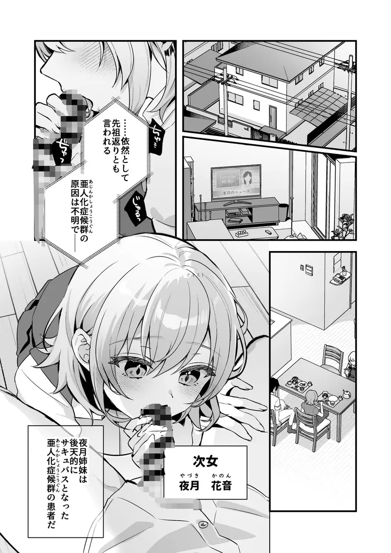 夜月姉妹の非常食1 サンプル画像 1枚目