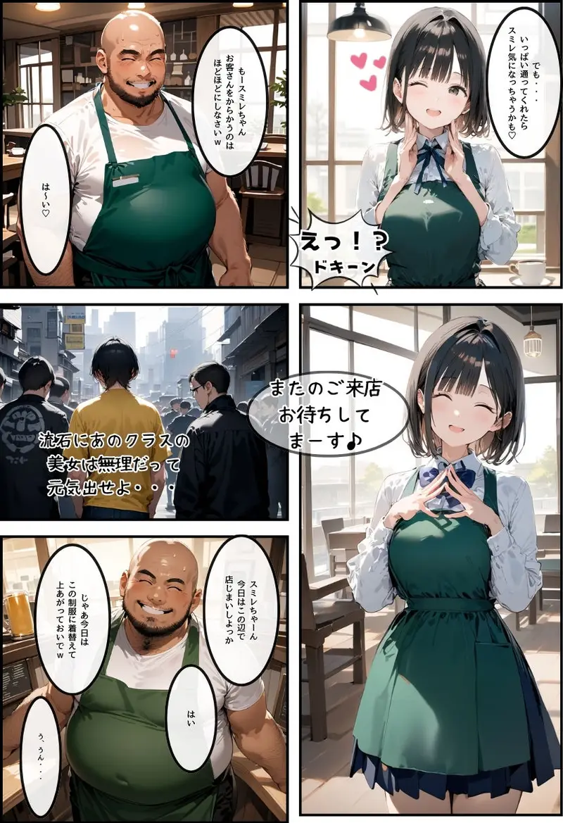 僕の彼女が種付けおじさんにNTRされてしまった件2巻 サンプル画像 3枚目