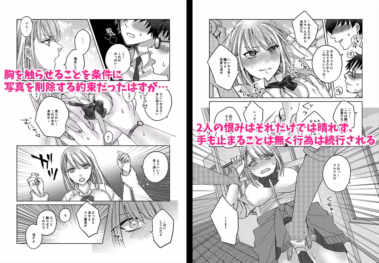 カースト上位の女子が陰キャオタクの肉便器になる件 サンプル画像 3枚目