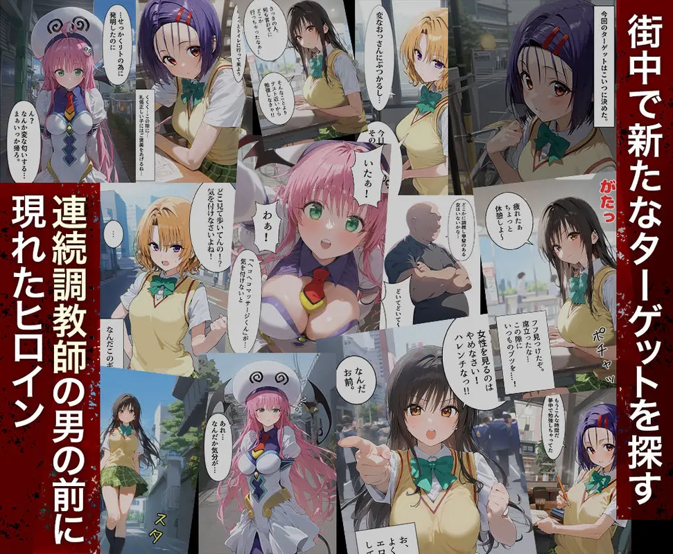 連続調教師-4人のヒロイン-【総集編】 サンプル画像 1枚目