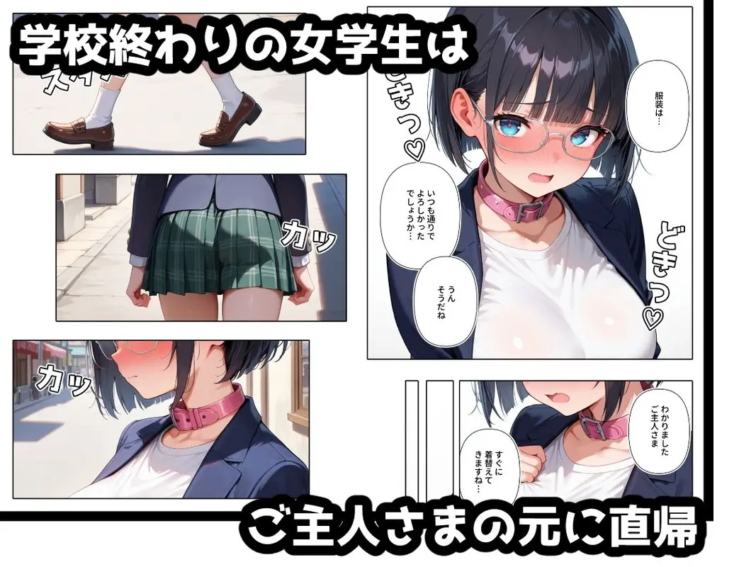 最近、巨乳の女学生を飼い始めました。 サンプル画像 1枚目