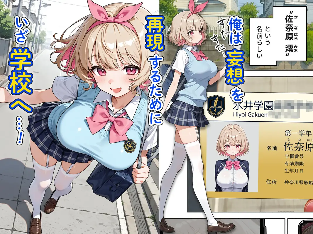 キモおじ⇔JK入れ替わり【1】この娘の人生台無しにしたろw サンプル画像 10枚目