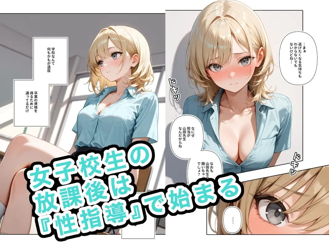 どこの女子校にもありふれた普通の性指導8 サンプル画像 1枚目