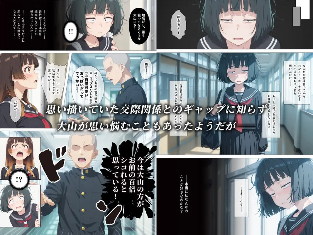 とにかくヤリたくて妥協の末付き合った地味顔で貧相な体の女子をうっかり孕ませてしまった俺の末路 サンプル画像 6枚目