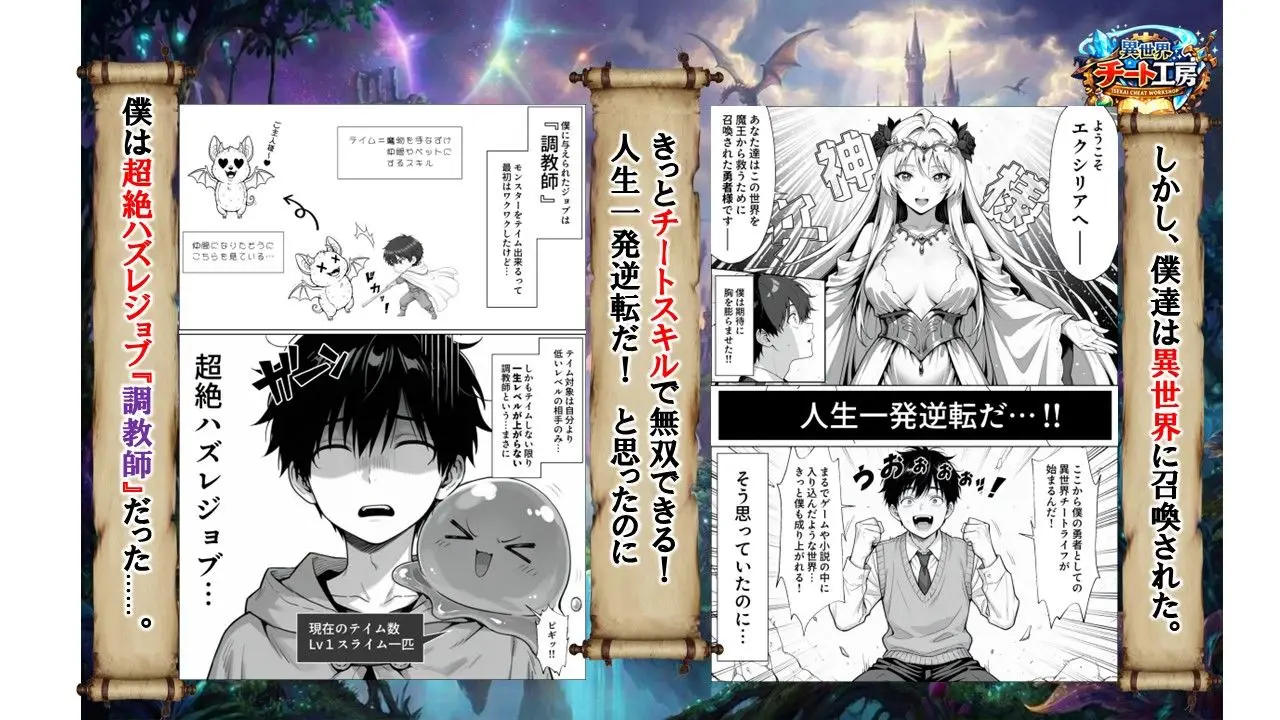 異世界でハズレジョブ『調教師』を与えられた僕は、女王と呼ばれた高慢高飛車お嬢様を可愛い雌豚ペットに完堕ちさせる。 サンプル画像 3枚目