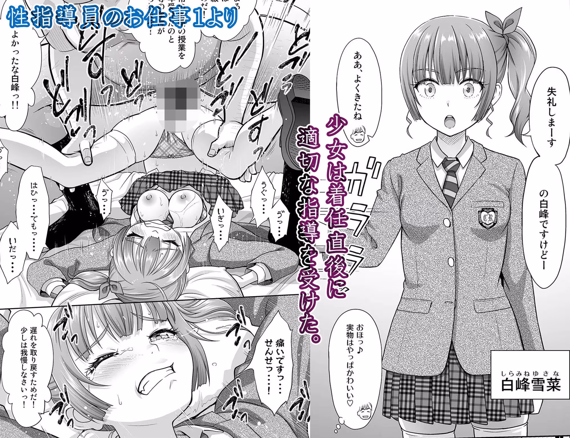 性指導員のお仕事 総集編1 サンプル画像 3枚目