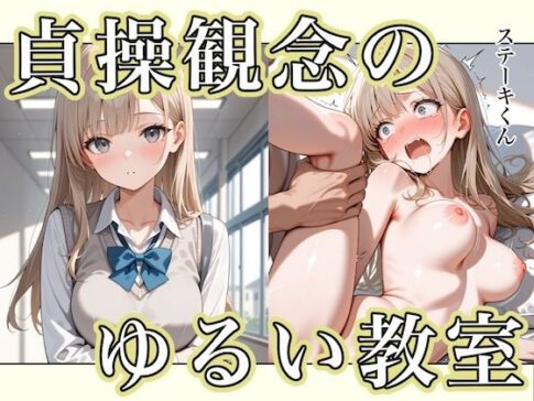 貞操観念のゆるい教室 [ステーキくん][d_595808][パッケージ画像]