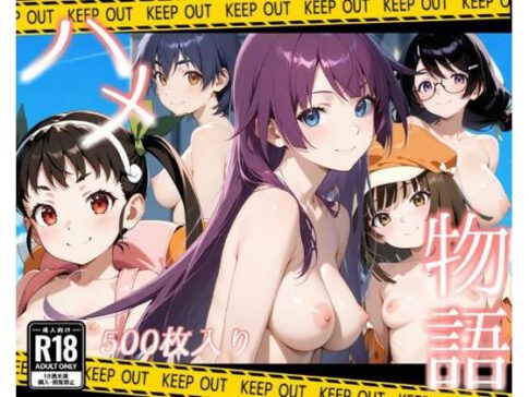 ハメ物語【フルカラー500枚】 [ガーネット][d_541112][パッケージ画像]