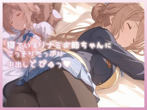 寝ているリナミお姉ちゃんにこっそりたっぷり中出しどぴゅっ [ムラッ気][d_733538][パッケージ画像]